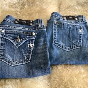 Miss Me Skinny 29 x 33 Bundle of 2 pair